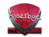 Sticker | Kjaerbye (Foil) | Krakow 2017 image