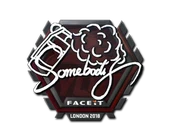 Sticker | somebody | London 2018 image