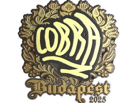 Sticker | cobra (Gold) | Budapest 2025 image