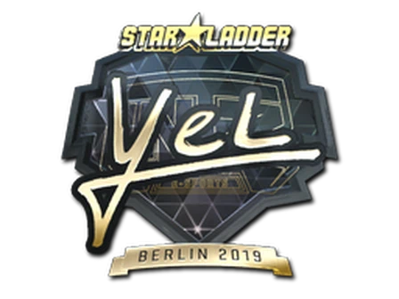 Sticker | yel (Gold) | Berlin 2019 image
