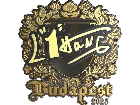 Sticker | L1haNg (Gold) | Budapest 2025 image