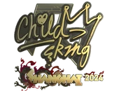 Sticker | ChildKing (Gold) | Shanghai 2024 image