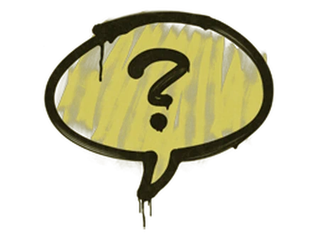 Sealed Graffiti | Question Mark (Tracer Yellow) image