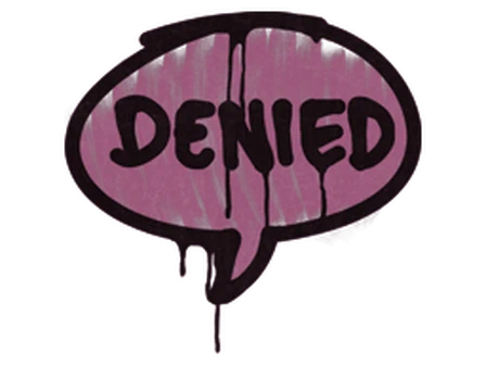 Sealed Graffiti | Denied (Princess Pink) image