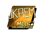 Sticker | jkaem (Gold) | MLG Columbus 2016 image