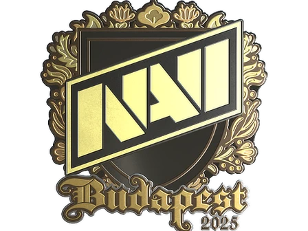 Sticker | Natus Vincere (Gold) | Budapest 2025 image