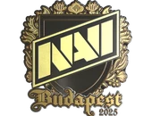 Sticker | Natus Vincere (Gold) | Budapest 2025 image