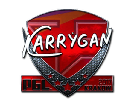 Sticker | karrigan (Foil) | Krakow 2017 image