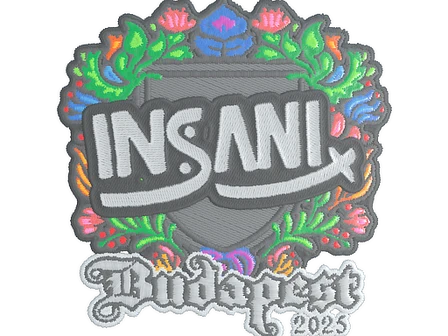 Sticker | insani (Embroidered) | Budapest 2025 image