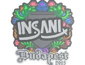 Sticker | insani (Embroidered) | Budapest 2025 image