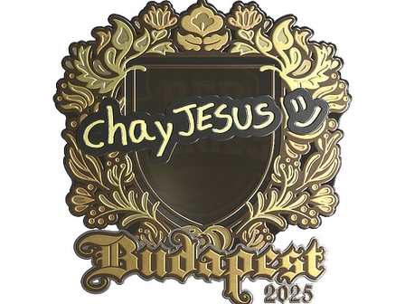 Sticker | chayJESUS (Gold) | Budapest 2025 image