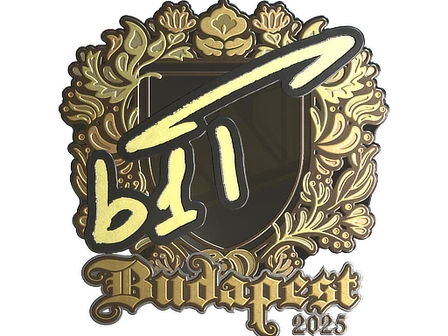 Sticker | b1t (Gold) | Budapest 2025 image