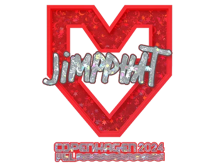Sticker | Jimpphat (Glitter) | Copenhagen 2024 image