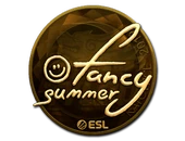 Sticker | Summer (Gold) | Katowice 2019 image