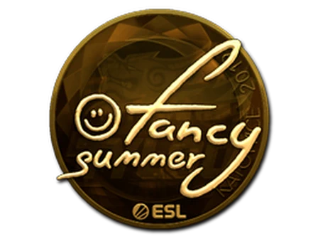 Sticker | Summer (Gold) | Katowice 2019 image