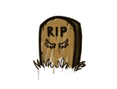 Sealed Graffiti | Tombstone (Desert Amber) image