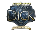 Sticker | DickStacy (Gold) | Berlin 2019 image