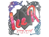 Sticker | 1eeR (Holo) | Austin 2025 image