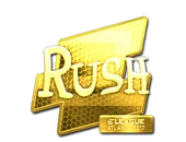 Sticker | RUSH (Gold) | Atlanta 2017 image