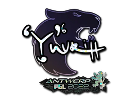 Sticker | yuurih (Glitter) | Antwerp 2022 image