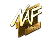 Sticker | NAF (Gold) | Boston 2018 image