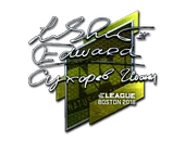 Sticker | Edward (Foil) | Boston 2018 image