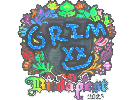 Sticker | Grim (Holo) | Budapest 2025 image