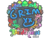Sticker | Grim (Holo) | Budapest 2025 image