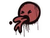 Sealed Graffiti | Puke (Blood Red) image