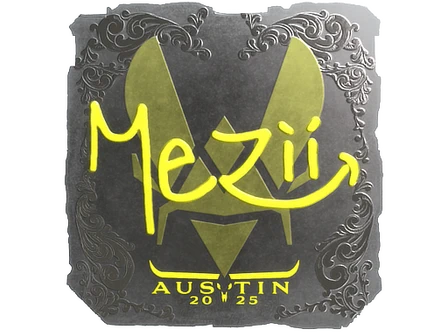 Sticker | mezii (Foil) | Austin 2025 image
