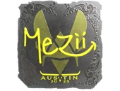 Sticker | mezii (Foil) | Austin 2025 image