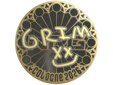 Sticker | Grim (Gold) | Cologne 2026 image
