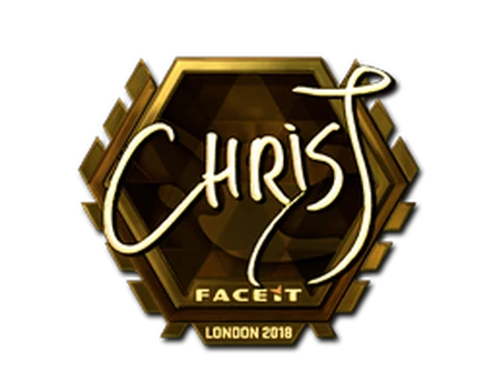 Sticker | chrisJ (Gold) | London 2018 image