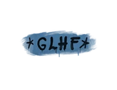 Sealed Graffiti | GLHF (Monarch Blue) image