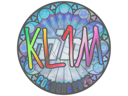 Sticker | kl1m (Holo) | Cologne 2026 image