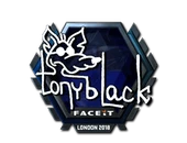 Sticker | tonyblack (Foil) | London 2018 image
