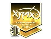 Sticker | Xyp9x (Gold) | Cluj-Napoca 2015 image
