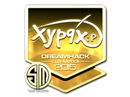 Sticker | Xyp9x (Gold) | Cluj-Napoca 2015 image