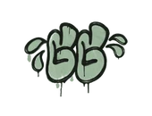 Sealed Graffiti | GGWP (Cash Green) image