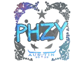 Sticker | phzy (Holo) | Austin 2025 image