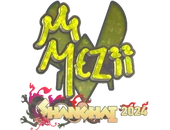 Sticker | mezii (Glitter) | Shanghai 2024 image