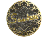 Sticker | saadzin (Gold) | Cologne 2026 image