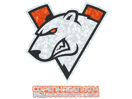 Sticker | Virtus.pro (Glitter) | Copenhagen 2024 image