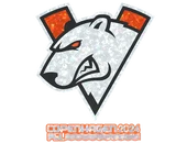 Sticker | Virtus.pro (Glitter) | Copenhagen 2024 image