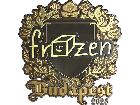 Sticker | frozen (Gold) | Budapest 2025 image