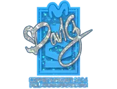 Sticker | dav1g (Glitter) | Copenhagen 2024 image