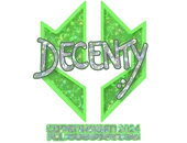 Sticker | decenty (Glitter) | Copenhagen 2024 image
