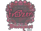 Sticker | frozen | Budapest 2025 image