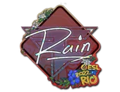 Sticker | rain (Glitter) | Rio 2022 image