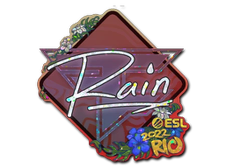 Sticker | rain (Glitter) | Rio 2022 image